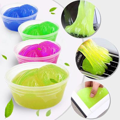 50g Car Interior Cleaning Glue Slimes For Cleaning Air Vent Magic Dust Remover Gel Care Computer Keyboard Slime Cleaner