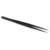 Accuracy Tweezer Portable Stable Corrosion Resistance Fine Point Tweezer for Cellphone PC Black