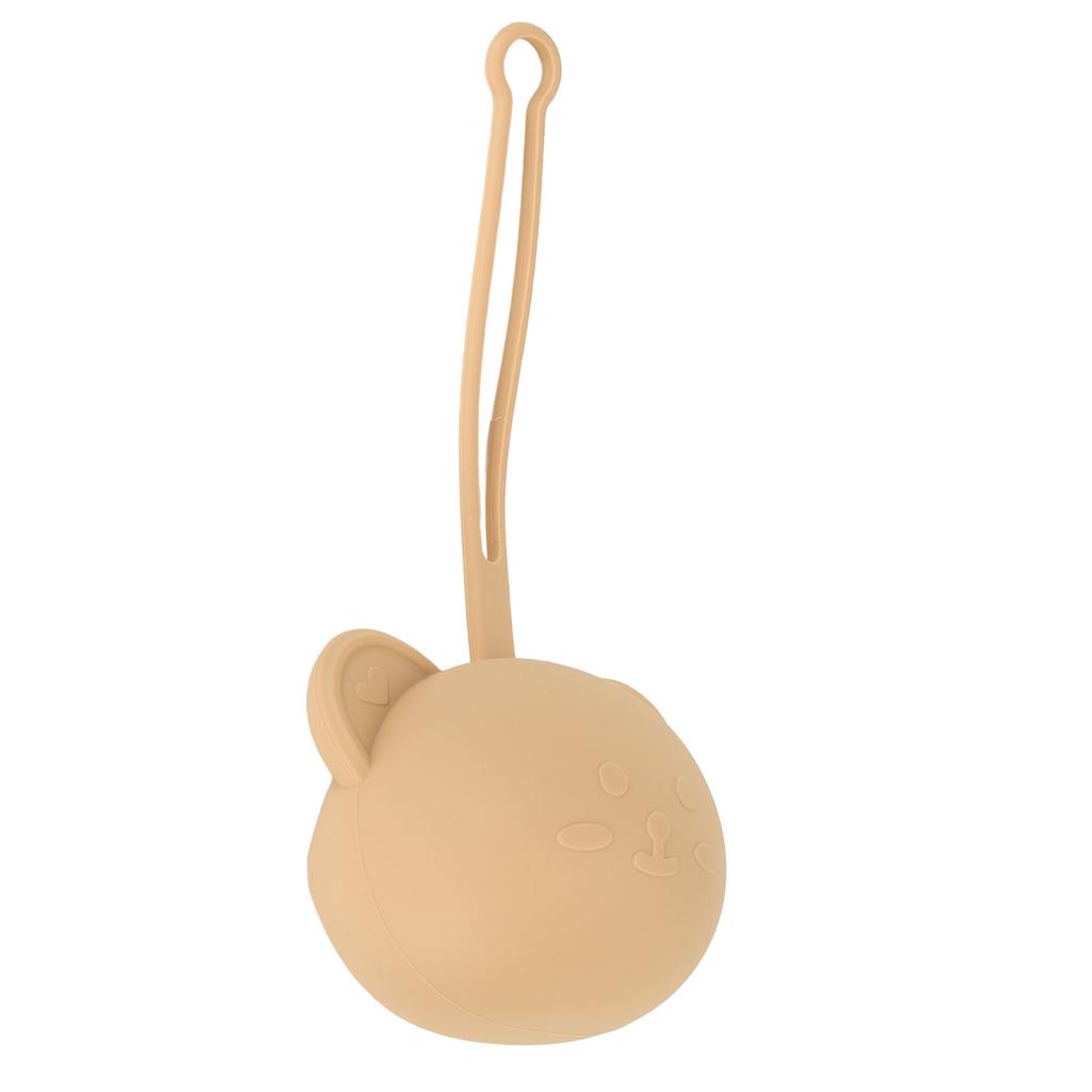 Pacifier Holder Food Grade Soft Silicone Dishwasher Safe Light Portable Pacifier Case for Stroller