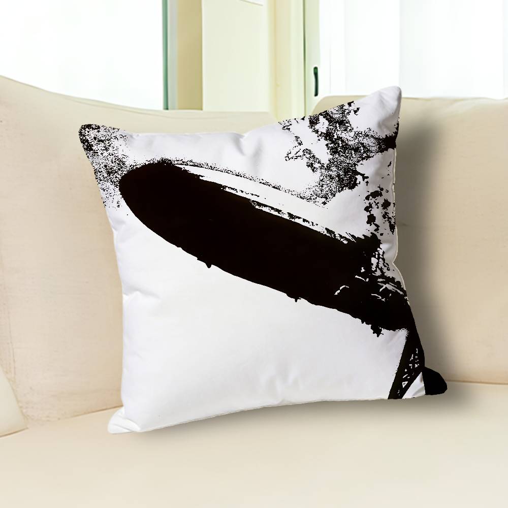 L-Led Z-Zeppelins-ES Pillow Cases for Bedroom Living Room Sofa Home Decor Polyester Cushion Cover with Zipper