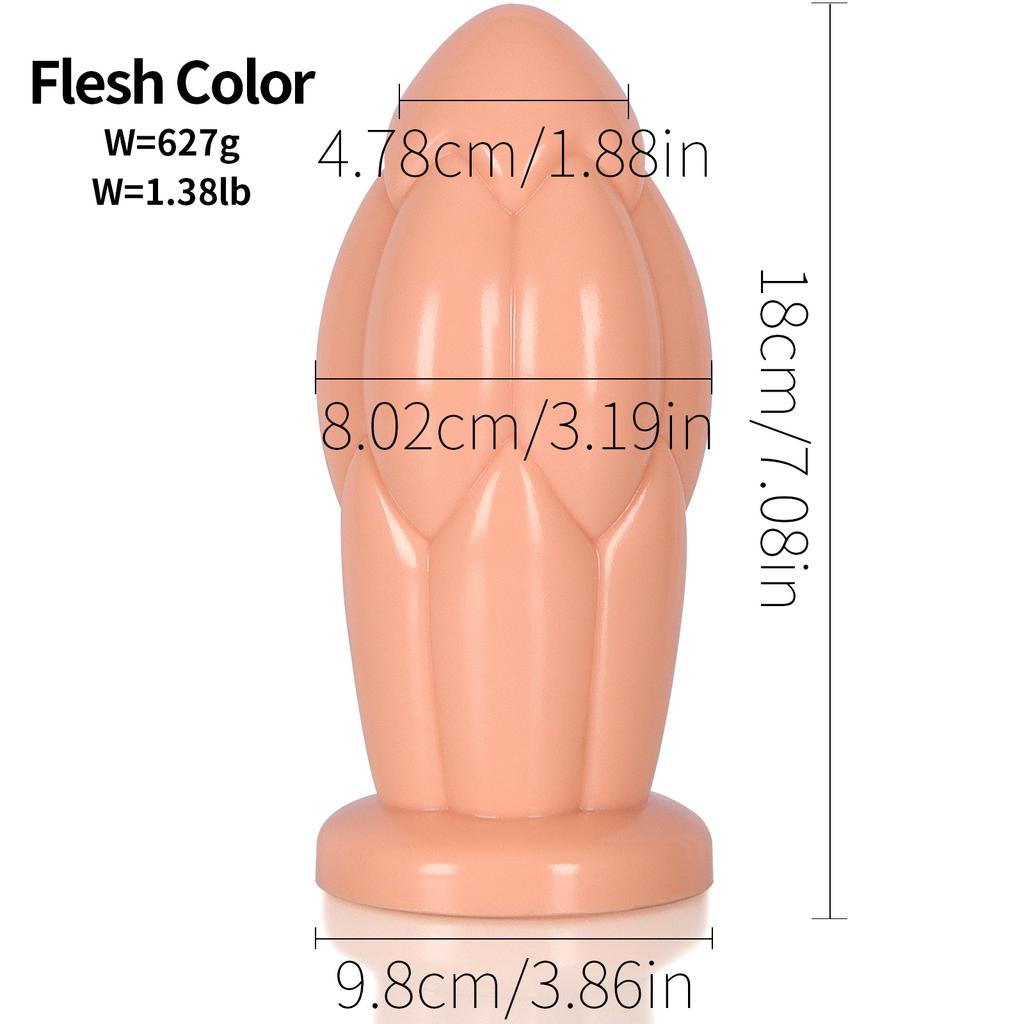 Special-Shaped Butt Plug Big Penis for Men and Women Anal Massage Simulation Dildo Anal Dilatation Device Adult Sex Toys