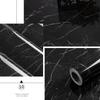PVC Self-Adhesive Marble Wallpaper Kitchen Tile Stove Waterproof Oilproof Stickers Furniture Desktop Countertop Protective Film