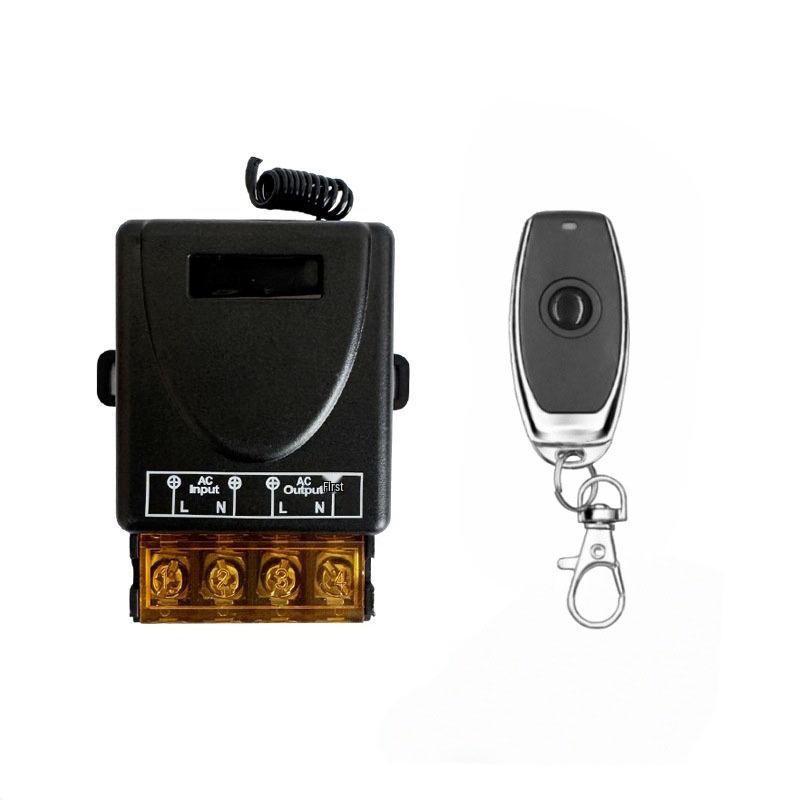 High Power 220V Wireless Remote Control Switch for Water Pumps, Irrigation, Fans, Smoke Extractors, and Sprayers.