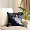 cpXiao Zhanwang Yibo cp Cushion Cover Reversible Plush Pillow Cover Soft Fluffy Home Decor for Sofa Bedroom