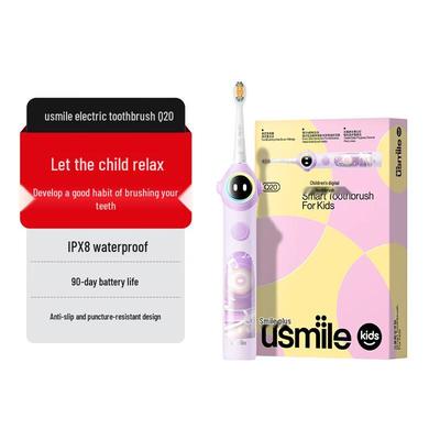Q20 Kids Electric Toothbrush with Smart Voice & Bone Conduction Music CN Plug (adapter Included)