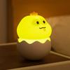 Eggshell Snake Tumbler Night Light Rechargeable Adjustable Cartoon Snake Desk Light Home Office Bedroom Bedside Decorative LED Table Lamp