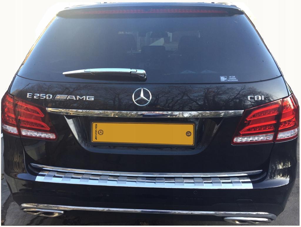 Mercedes E-Class S212 Chrome Trim Boot Lid