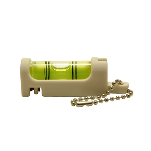 Akatsuki Manufacturing (Kod) Portable Level, Level-kun Plus, White Body, Yellow Vial, SU-WY