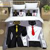 Skibidi Toilet Funny Kprl Speaker Cartoon Duvet Case Pillowcase Bedding Set Twin Full King for Boys Adults Bedroom
