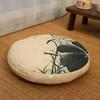 Chinese Linen Cotton Tea Ceremony Worship Buddha Floor Cushions Round Shape Thicken Office Balcony Cushion Tatami Yoga Mat