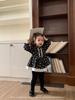 Jenny'nin 2025 Sonbahar Bebek Retro Çiçekli Dantelli Tulum Elbisesi - Kız Bebek İçin Şık ve Rahat Giysi