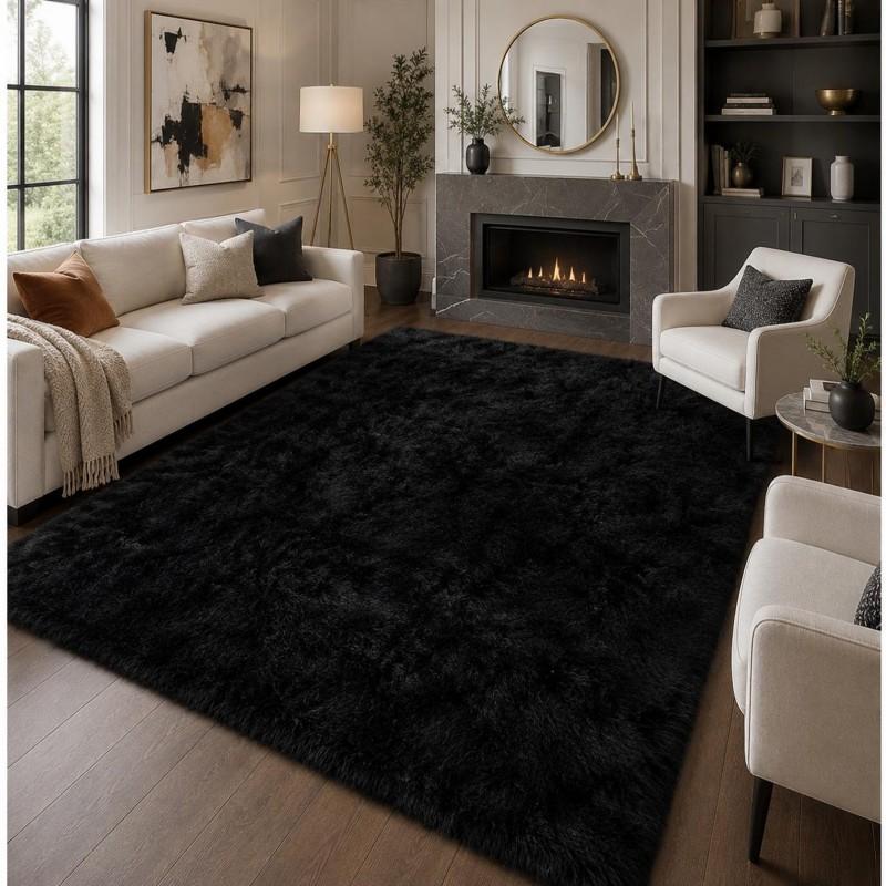 Super Soft Shaggy Area Rug, Non Slip Plush Washable Carpet for Living Room Bedroom Indoor Home Decor Bedside Floor Mat