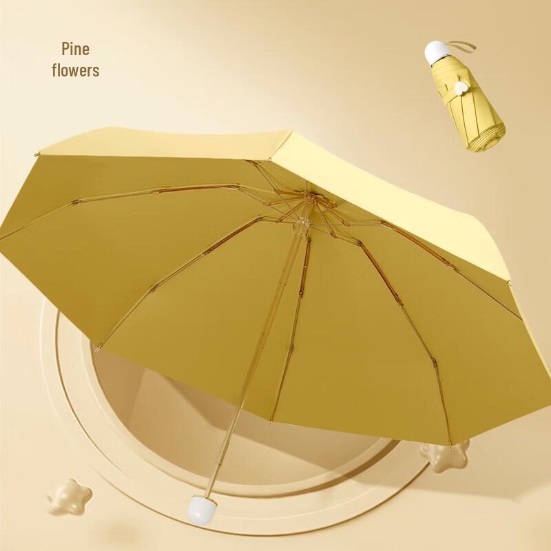 MAYDU Five-Fold Compact UV Protection Umbrella