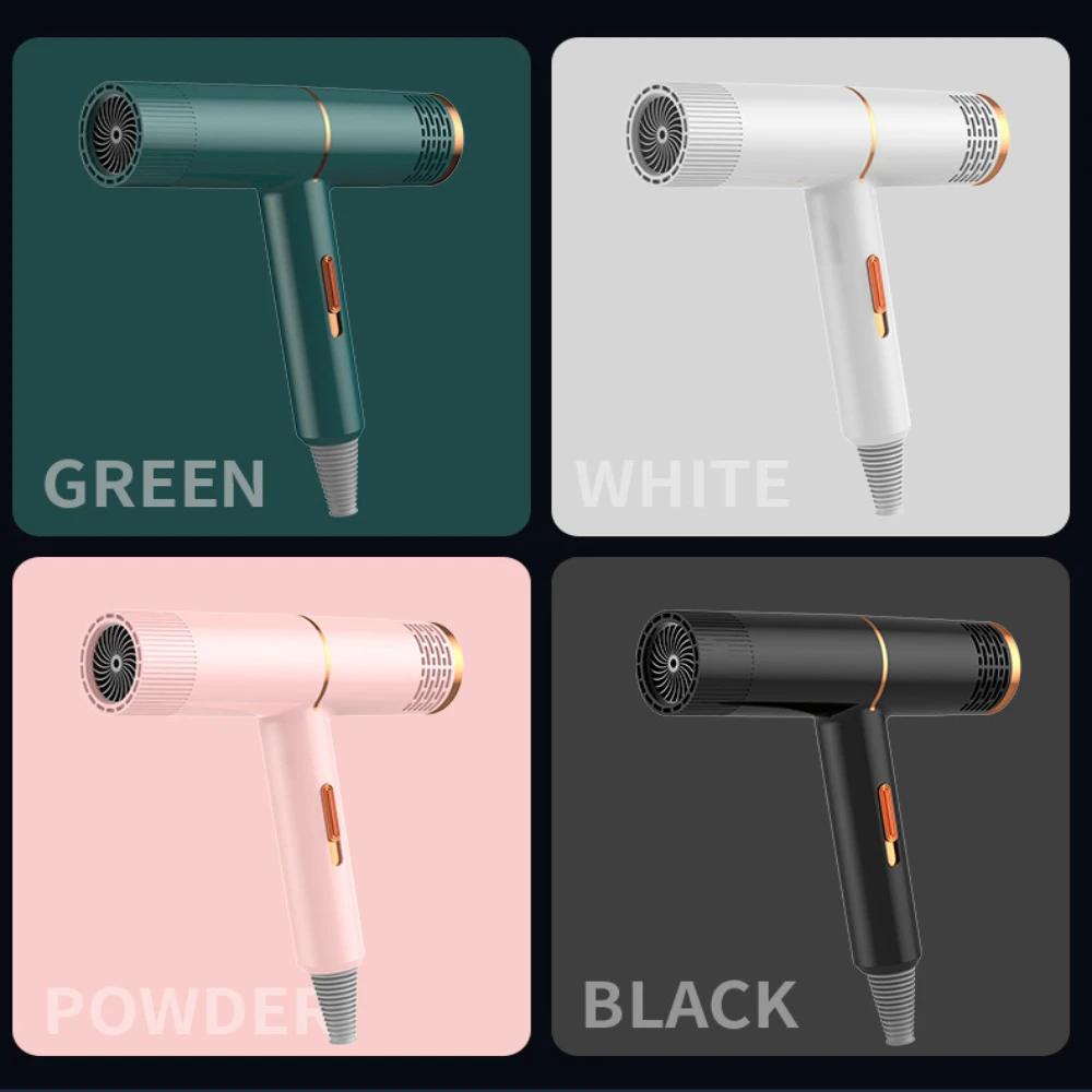 Nouveau Sèche-cheveux Professionnel Sèche-cheveux Ionique Négatif Sèche-cheveux à Turbine Électrique Haute Vitesse Température Constante Séchage Rapide Cheveux