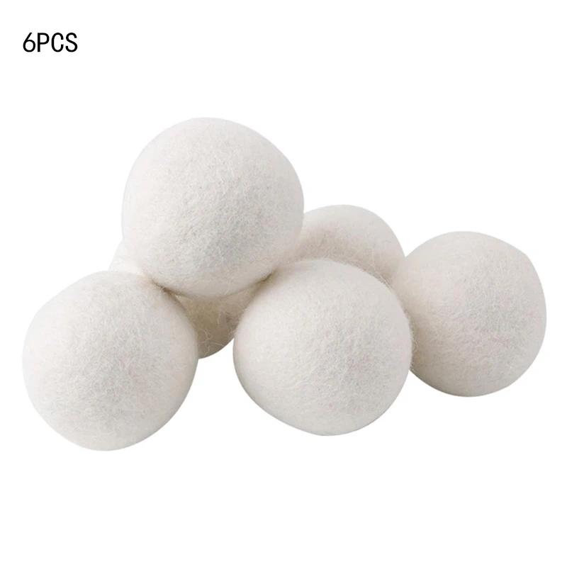 5cm Wool Dryer Balls Reusable Softener Laundry 5cm Laundry Ball Home Washing Balls Wool Dryer Balls Washing Machine accessories
