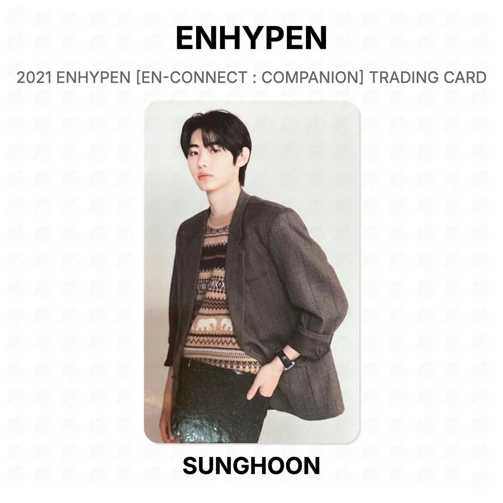 ENHYPEN 2021 ENHYPEN [EN-CONNECT : COMPANION] TRADING CARD Official Photocard