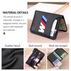 Card Holder Leather Portable Wallet Anti-Theft Lychee Wallet For BMW Performance M E87 E30 E46 E28 F35 G20 E93 F20 X3 X pdzm22