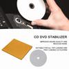 Vibration Absorption CD DVD Stabilizer 0.2mm Thickness Tuning Mat Stabilizer  For Top Tray Player