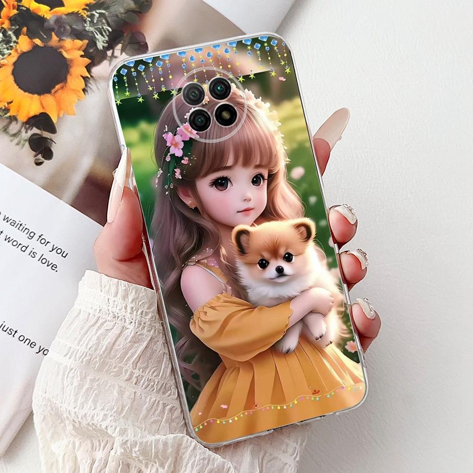 For Xiaomi Redmi Note 9 5G Case Note 9T Cute Painted Cover Soft Silicone Phone Case For Redmi Note 9T Note9 5G Back Cover Fundas