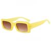 Square Small Frame Rice Nail Women's Sunglasses Jelly Color Ins Bright Color Suitable for Vacation Beach Glasses