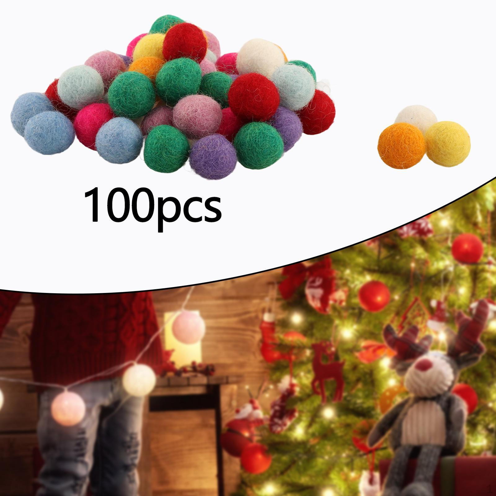 

100 Сделанных вручную Разноцветных Сфер для Аксессуаров для Волос и Домашнего Декора 1.5cm