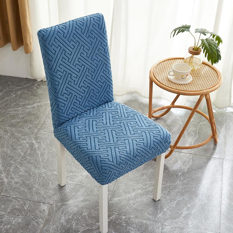Chair Cover Universal Dining Chair Cover Universal Elastic Seat Cover Thickened Dining Table and Chair Household Stool Cover Backrest