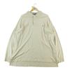 Second Life - Men's Beige Long-sleeved Polo Shirt - Good Condition
