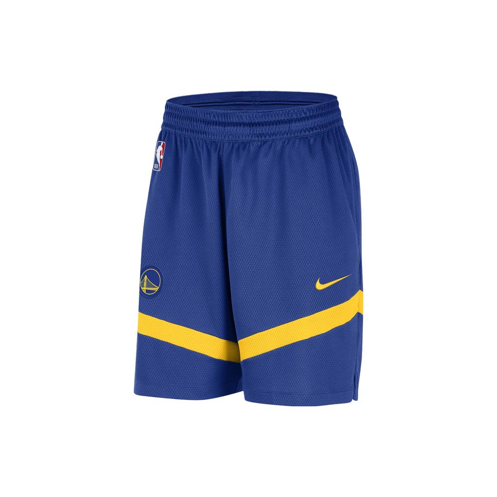 New Nike Basketball Shorts Golden State Warriors Men's Dark Blue FB4020-495