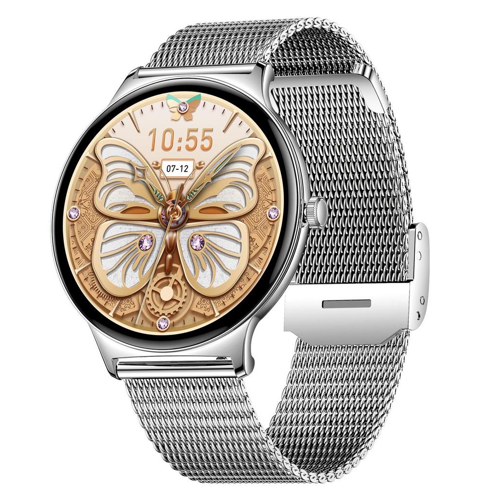 V89 Ultra-thin AMOLED Waterproof Smartwatch with Bluetooth Call and Sport Features