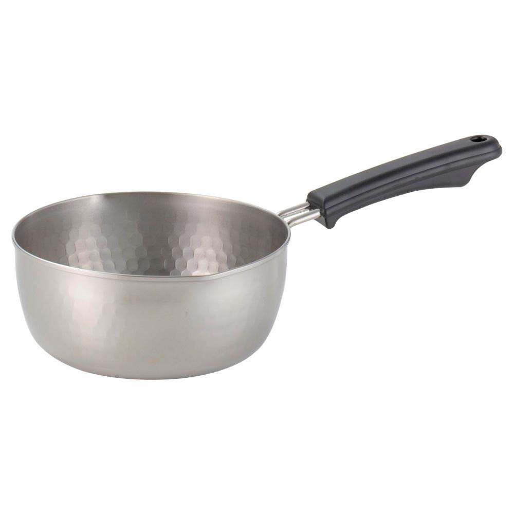 

Yoshikawa Ajiichi Stainless steel snow flat pot 18cm SJ1298