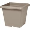 Plant Pot Garden ID Taupe Squared 40 X 35 Cm