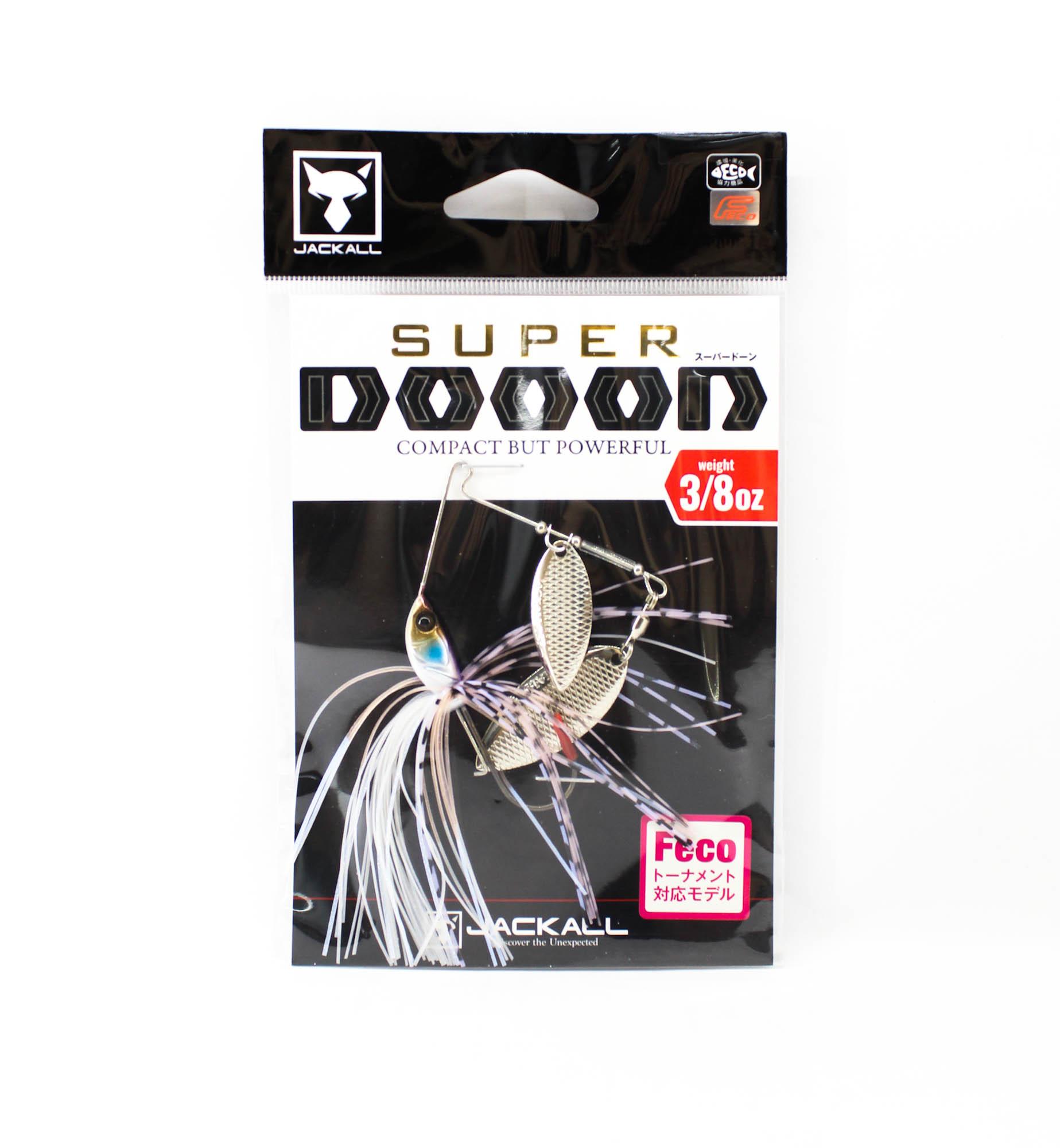 

Jackall Spinner Bait Lure Super Dooon 3/8 Oz TG Delicious Wakasagi (0666)