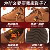 Unisex cotton shoes winter new retro Birkenstock kangaroo shoes lace-up casual shoes super hot fashion bag head loafers