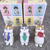 New Mofusand Cat Food Series Blind Box Anime Character Accessories Cute Doll Handmade Model Decoration Toy Birthday Gift