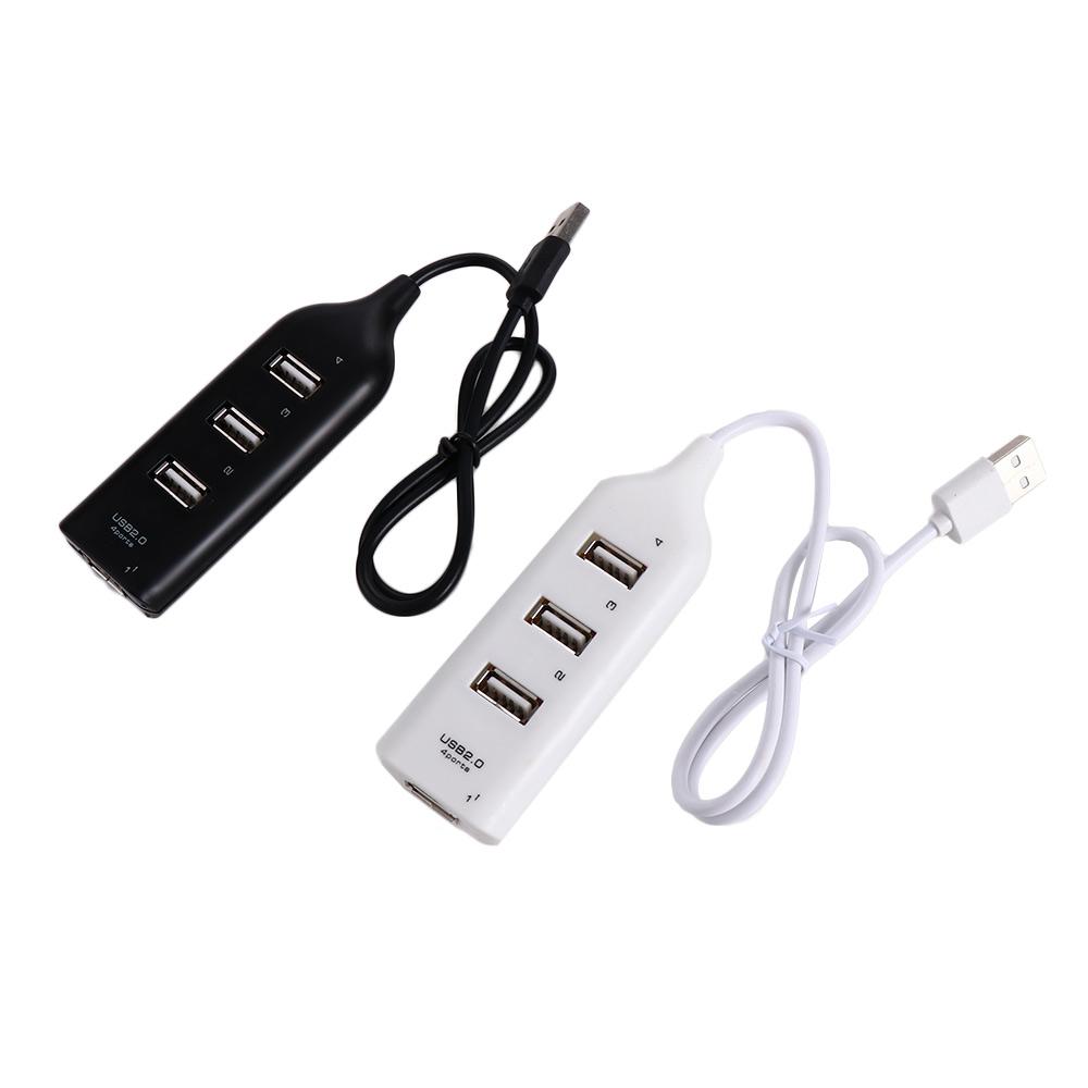 Hub Adapter Peripherals Accessories Multiple Expander 4 Port USB 2.0 Hub Power Adapter USB Hub