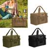 Outdoor Tableware Storage Bag Waterproofs Hiking Backpack Multiple Pockets Camping Equipment Bag Picnic Organizers