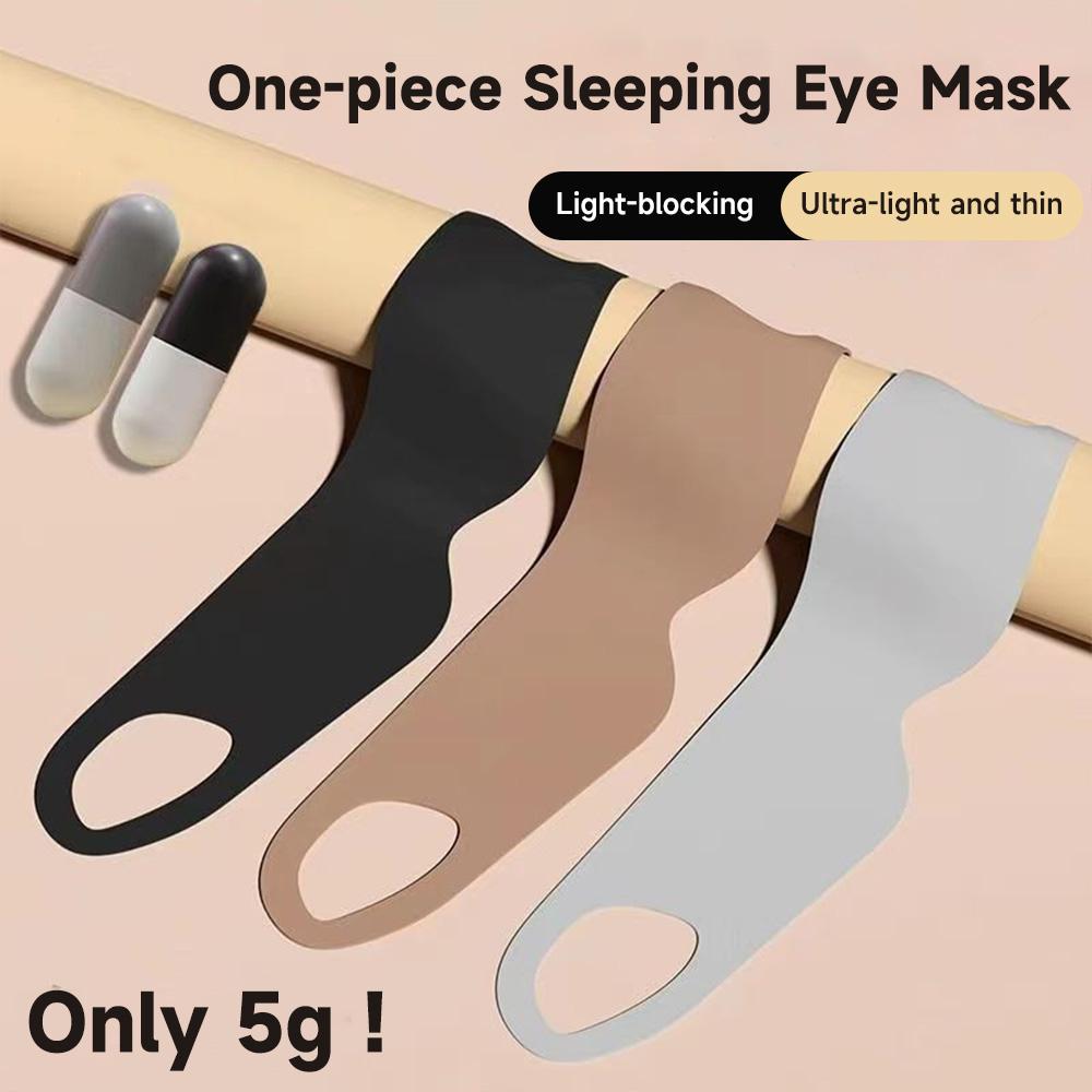 Comfortable Sleep Blackout Eye Mask Travel Eyepatch Thin Soft Eyeshade Nap Goggles Washable Eye Protection Blindfold Sleep Mask