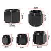 AN Hardline Tube Nut & Sleeve Adapter 1Pcs High Precision Aluminum Fits 4AN AN6 AN8 AN10 AN12 for Turbo Oil Line Setup