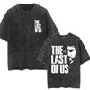 The Last of Us Ellie Prané tričko Pánské Dámské Retro Harajuku Trička Nadměrné Ležérní Bavlněné Módní tričko Streetwear