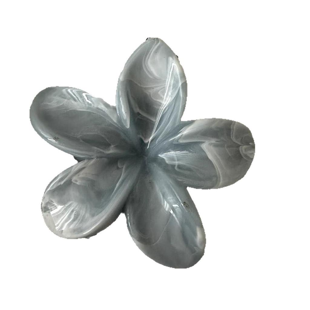 Korean Style Handmade Wave Dot Egg Flower Hair Gripper for Women