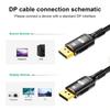 16K DP 2.1 Displayport-Kabel 16K 30Hz 8K 60Hz 4K 120Hz 32Gbps Video-Audio-Kabel Display Port 1.2 Adapter für Laptop HDTV PC