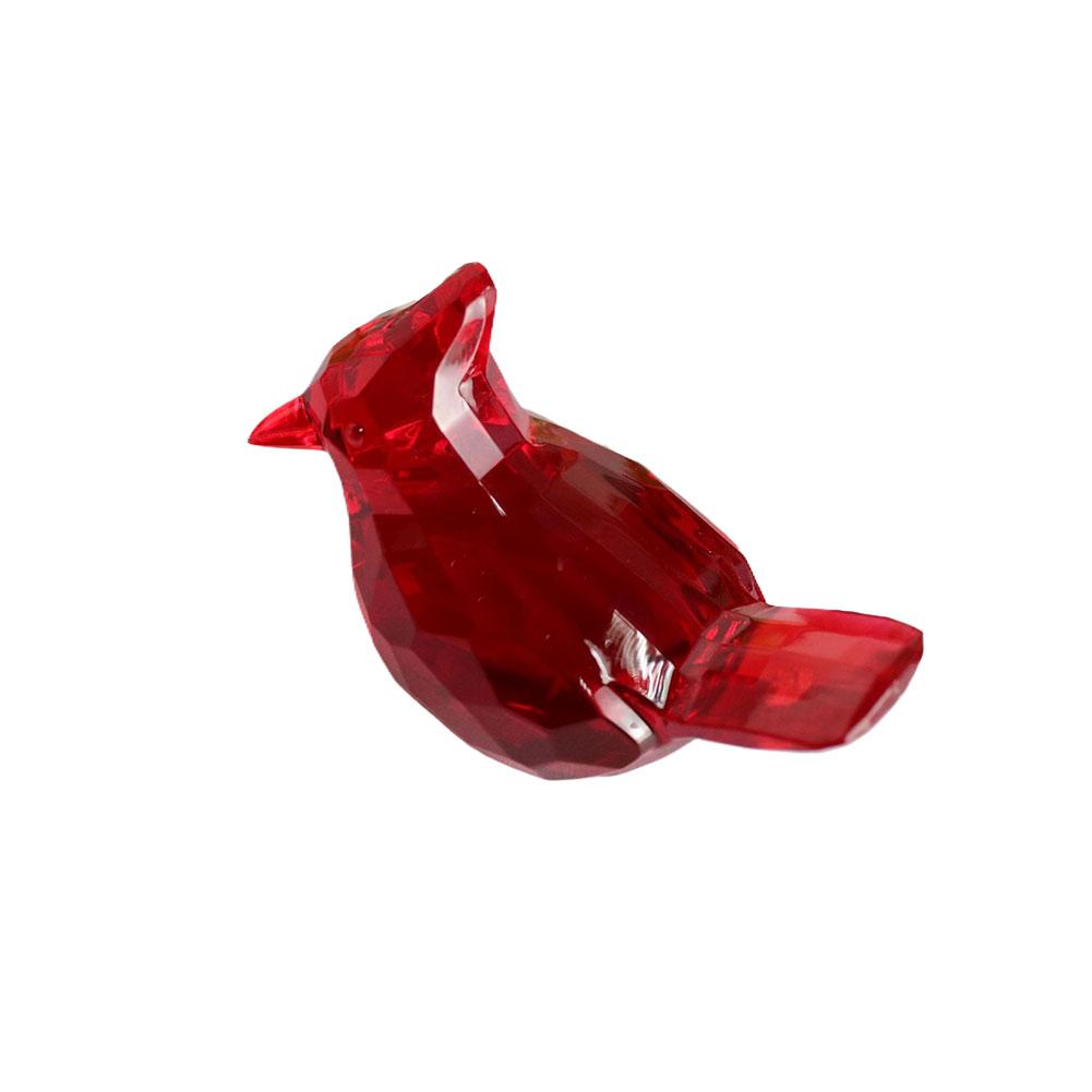 

Прочные акриловые рождественские украшения в виде красной птицы, подвеска для елки, свадьбы, праздника, дома