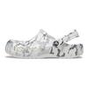 Crocs EVA Rutschfeste Langlebige Sportsandalen Unisex Sandalen Grau Weiß 206230-1D3