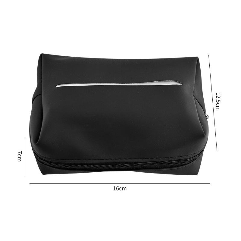 Car Tissue Box, Sunshade Seat Backrest Suspension Tissue Box, Car Armrest Box, Tissue Storage Box, Car Storage And Organization