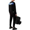 Emporio Armani EA7 FW22 Logo Print Crew Neck Long Sleeve Sweatshirt Men Sweatshirt Black 6LPM69-PJEQZ-1200