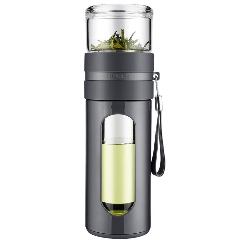 Fuguang Tea Water Separation Glass Bottle