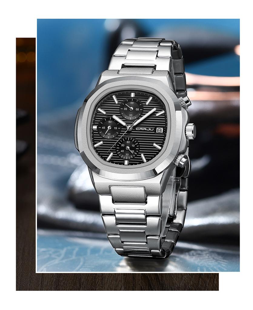 2026 Custom Your Own Logo Custom Brand Men Watch Quartz Movement Waterproof Stainless Steel Watches Luxury Wristwatch Gift