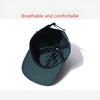 Japanische Minimalistische Unifarbene Baseballkappe mit Maskenaufbewahrungstasche UV-Schutz Outdoor Ganzjahresmütze für Herren Damen