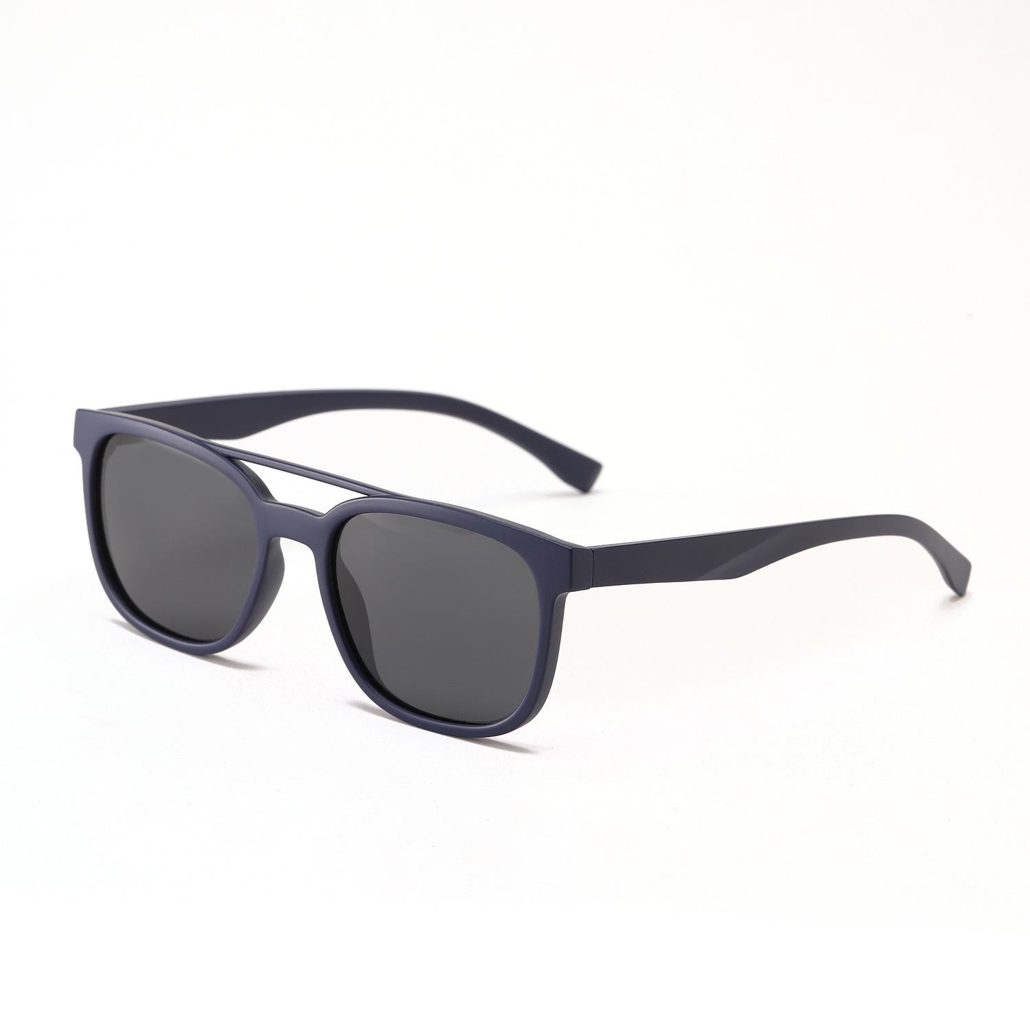 Очки Tr9116 поляризованные большие оправы двойной луч круглые ретро солнцезащитные очки женские, солнцезащитные очки мужские