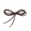 Women's Slim Faux Leather Tie Belt - Adjustable Waist Belt for Dresses and Tops